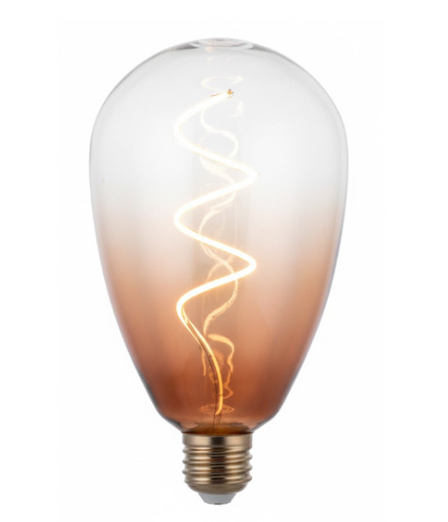 Westgate DPL-02-18K Decorative Pendant Lamp - E26 Base - 120V Watt 4W, Lumens 160LM, CCT 1800K Tear Drop 7 Inch Dia