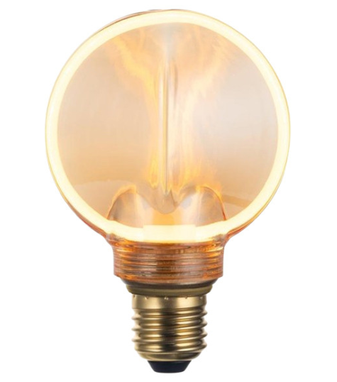 Westgate DPL-04-18K Decorative Pendant Lamp - E26 Base - 120V Watt 4W, Lumens 160LM, CCT 1800K Round Form 3.2in Dia