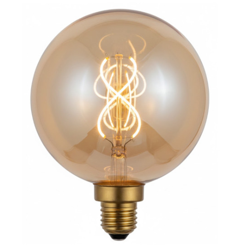 Westgate DPL-05-18K Decorative Pendant Lamp - E26 Base - 120V Watt 4W, Lumens 160LM, CCT 1800K Round Form 5.2in Dia