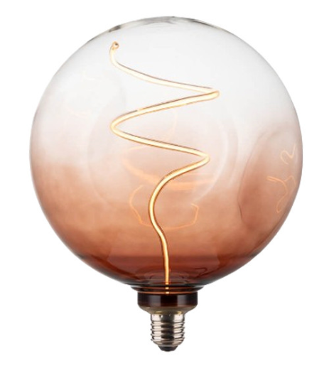 Westgate DPL-06-18K Decorative Pendant Lamp - E26 Base - 120V Watt 4W, Lumens 160LM, CCT 1800K Round Dimple 8in Dia