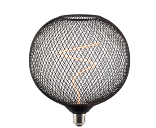 Westgate DPL-07M-18K Decorative Pendant Lamp - E26 Base - 120V Watt 4W, Lumens 160LM, CCT 1800K Round Metal Mesh 8in Dia