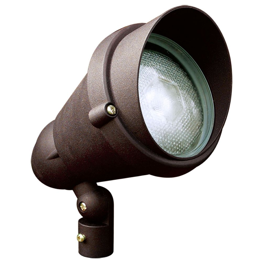 Dabmar Lighting DPR42-BZ-HOOD LED Cast Aluminum Spot Light, Voltage 120V, E26, No Lamp, Bronze Hood