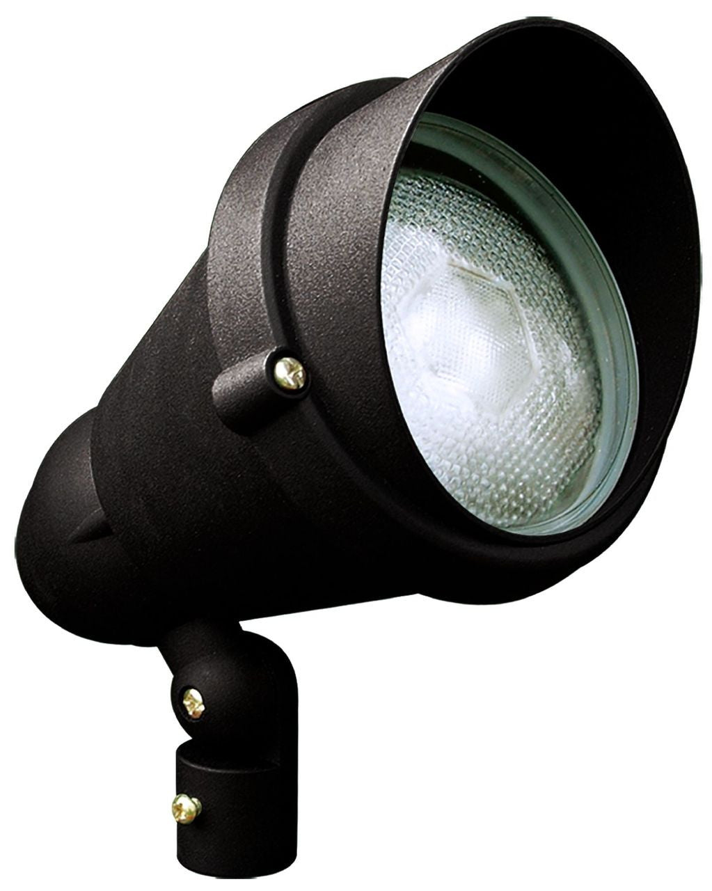 Dabmar Lighting DPR42-HOOD-B Cast Aluminum Directional Spot Light with Hood, Black