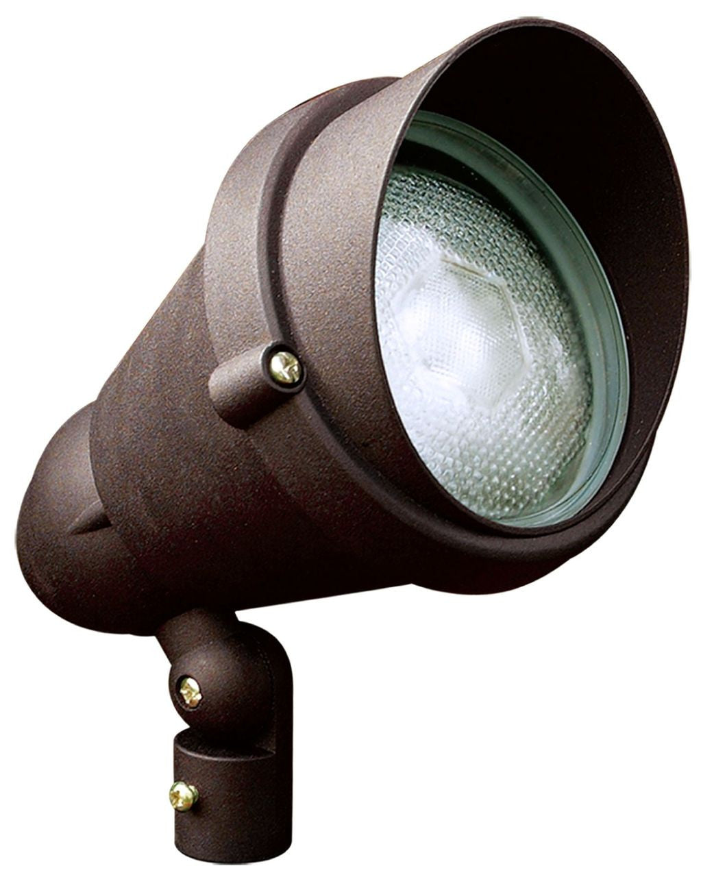 Dabmar Lighting DPR42-HOOD-BZ Cast Aluminum Directional Spot Light with Hood, Bronze