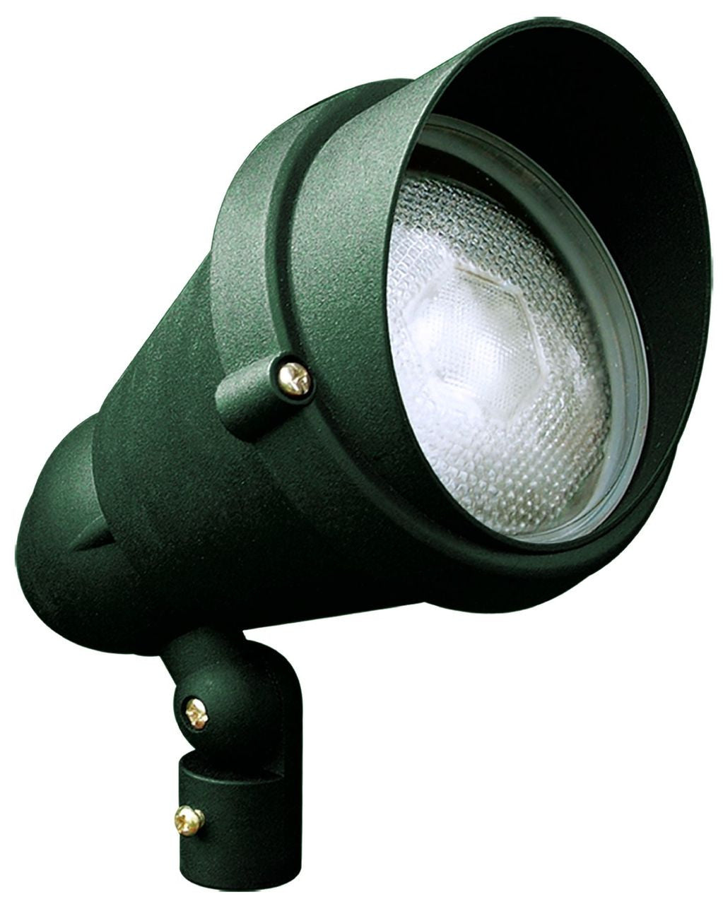 Dabmar Lighting DPR42-HOOD-G Cast Aluminum Directional Spot Light with Hood, Green