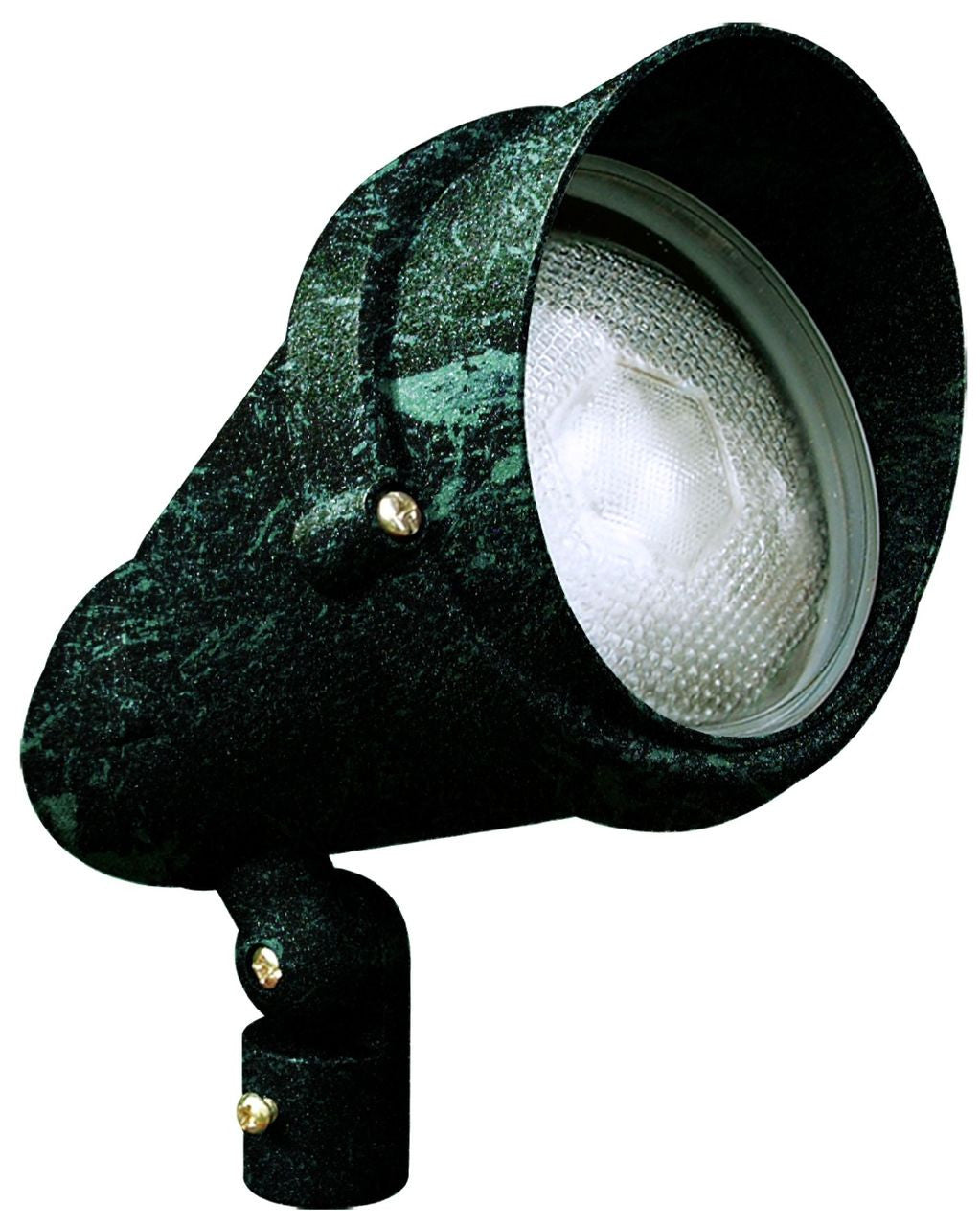 Dabmar Lighting DPR42-HOOD-VG Cast Aluminum Directional Spot Light with Hood, Verde Green