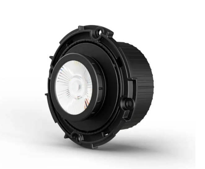 DMF Lighting DRD4M07935FLA 4" LED Adjustable Downlight Module - 40° Beam Angle - 9.7W - 3500K - 750 Lumens - 120/277V - Emergency/Alternate Dimming - Black