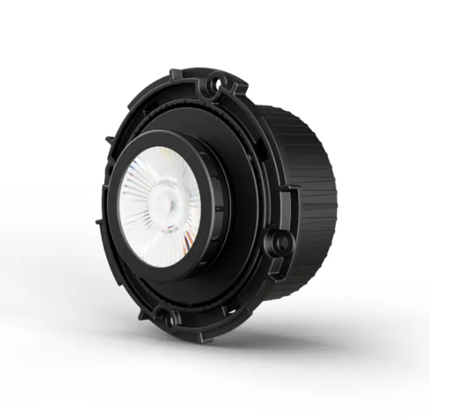 DMF Lighting DRD4M07935SPA 4" LED Adjustable Downlight Module - 25° Beam Angle - 9.7W - 3500K - 750 Lumens - 120/277V - Emergency/Alternate Dimming - Black