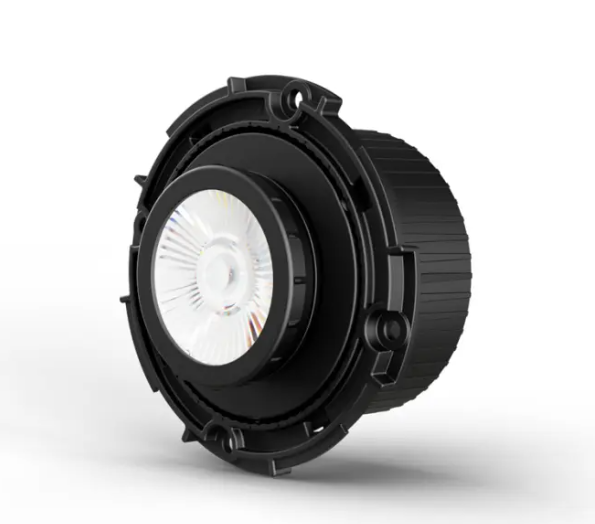 DMF Lighting DRD4M07940FLA 4" LED Adjustable Downlight Module - 40° Beam Angle - 9.7W - 4000K - 750 Lumens - 120/277V - Emergency/Alternate Dimming - Black