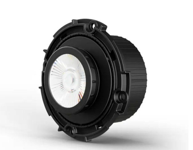 DMF Lighting DRD4M07940LSA 4" LED Adjustable Downlight Module - 60° x 30° Beam Angle - 9.7W - 4000K - 750 Lumens - 120/277V - Emergency/Alternate Dimming - Black