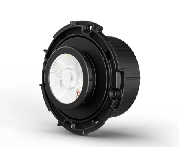 DMF Lighting DRD4M079T1LSD 4" LED Adjustable Downlight Module - 60° x 30° Beam Angle - 12.5W - Tunable White / 4K-18K - 750 Lumens - 120/277V - DALI-2 Dimmable - Black