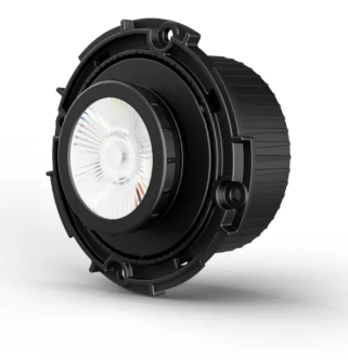 DMF Lighting DRD4M10927LSA DRD4 4" LED Adjustable Downlight Module - 60° x 30° Beam Angle - 12W - 2700K - 1,000 Lumens - 120/277V - Emergency/Alternate Dimming - Black Finish