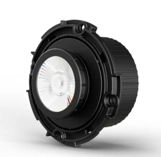 DMF Lighting DRD4M10930NSA DRD4 4" LED Adjustable Downlight Module - 15° Beam Angle - 12W - 3000K - 1,000 Lumens - 120/277V - Emergency/Alternate Dimming - Black Finish