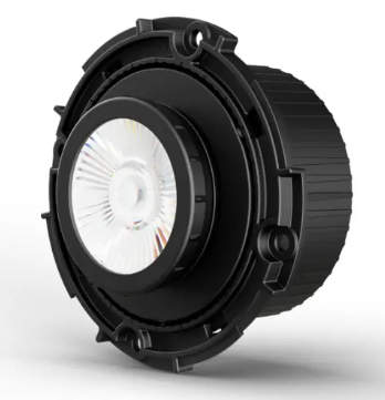 DMF Lighting DRD4M1093WSFA DRD4 4" LED Adjustable Downlight Module, Soft Focus, Wattage 12W, Warm Dim / 3K-18K, 1,000 Lumens, Voltage 120/277V, Emergency/Alternate Dimming, Black