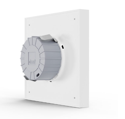 DMF Lighting DRD5S4S07927O 4" Square Surface Mount LED Downlight, 750 Lumens, 90+ CRI, 0-10V Dimming, 2700K