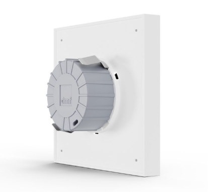 DMF Lighting DRD5S4S07927T 4" Square Surface Mount LED Downlight, 750 Lumens, 90+ CRI, TRIAC/ELV Dimming, 2700K