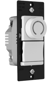 Wattstopper DRSC53PLAV Decorator Rotary DR Series Fan Speed Control, Light Almond