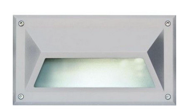 Dabmar Lighting DSL1029-W PL9 Hooded LED Step Light, Wattage 9W, Voltage 120V, White