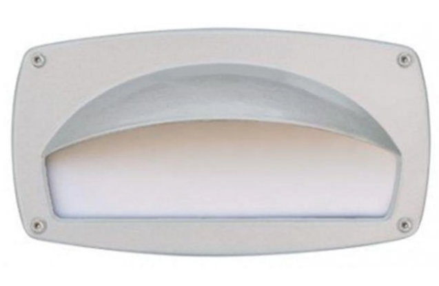 Dabmar Lighting DSL1047-W PL7 Hooded Step Light, Wattage 7W, Voltage 120V, White