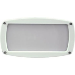Dabmar Lighting DSL1073-W Recessed Open Face Brick, Step & Wall Light, Wattage 13W, Voltage 120V, White