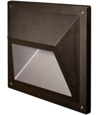 Dabmar Lighting DSL1115-L12-40K-BZ G24 LED Cast Aluminium Recessed Step Light, Wattage 12W, Color Temperature 40K, Voltage 120V-277V, Bronze