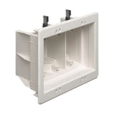 Arlignton DVFR3W Recessed 3 Gang Electrical Box, White