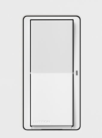 Lutron DVRF-5NS-WH-R Lutron CLARO Smart Switch for Caseta, Lighting 5A/ Fan 3A, White Finish