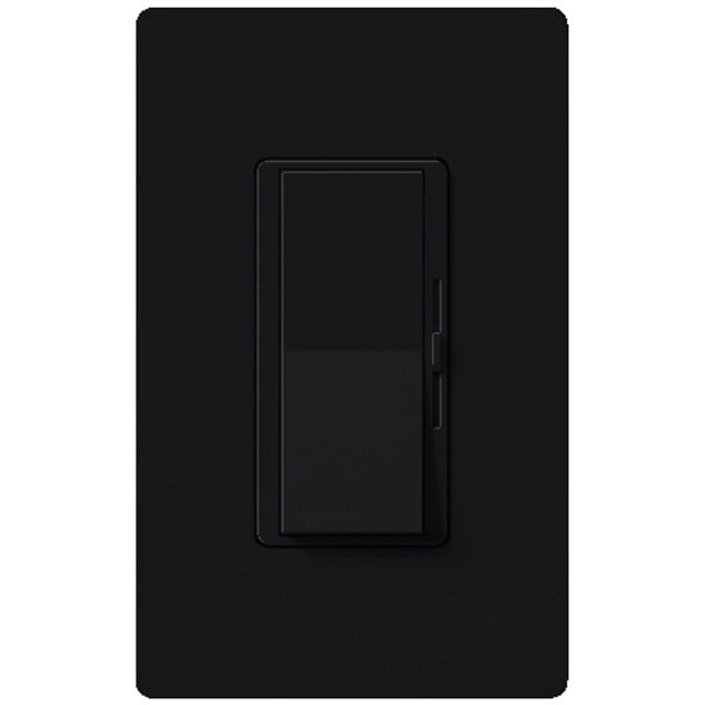 Lutron DVSCFSQ-F-MN Diva 1.5A Fan Speed Control - Single-pole/3-Way - Midnight Finish