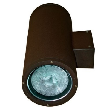 Dabmar Lighting DW3756-BZ Cast Aluminum Up and Down Wall Fixture, E26, No Lamp, Bronze Finish