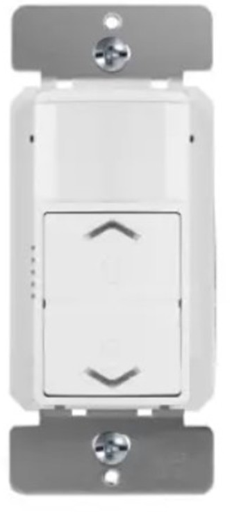 Enerlites DWODS-010-W Dimmer Switch W/ Motion Sensor, Single Pole, 120V-277V, White