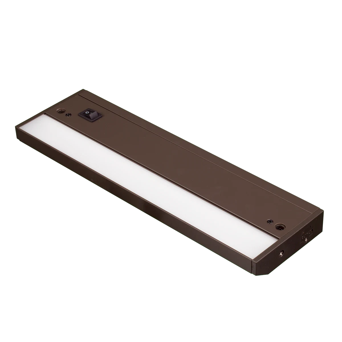 American Lighting ALC2-8-DB 8" Complete 2 LED Under Cabinet Light - 3 W - 3000K - Dark Brown