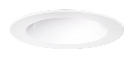 Elco Lighting E1AK02F40W 1" Round Recessed Architectural Oak™ Downlight, Color Temperature 4000K, Lumens 1000 lm , Beam Angle 38° All White