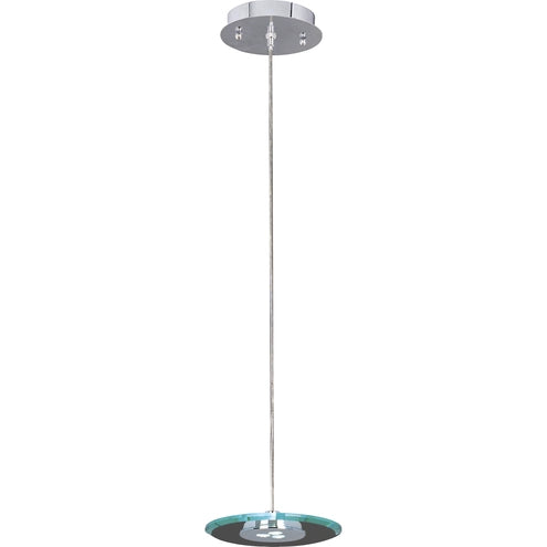 ET2 Contemporary Lighting E20263-10 Hagen LED 7 inch Polished Chrome Mini Pendant Ceiling Light