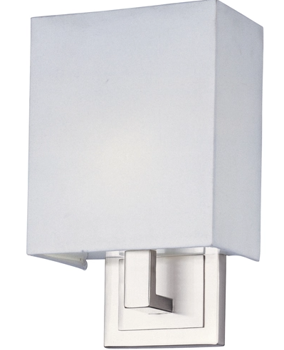 ET2 Contemporary Lighting E21080-01SN Edinburgh 2-Light LED 7 inch ADA Wall Sconce Wall Light, Satin Nickel Finish