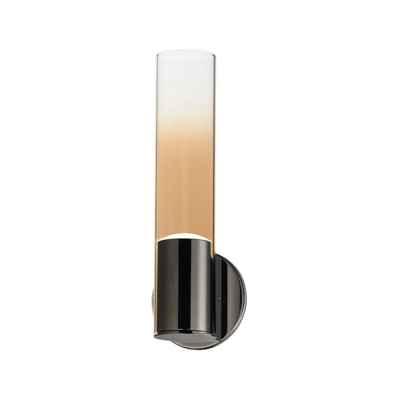 ET2 Contemporary Lighting E21180-05GM Highball Amber LED Wall Sconce With Modern Indoor Wall Fixture - Finish: Gradient Amber