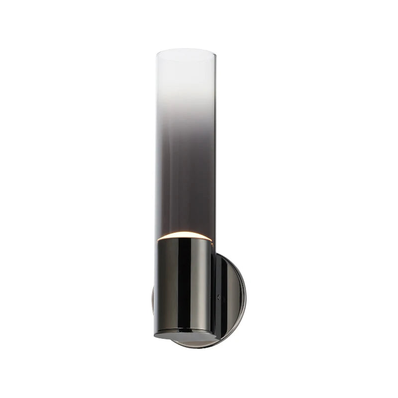 ET2 Contemporary Lighting E21180-142GM Highball Amber LED Wall Sconce With Modern Indoor Wall Fixture - Finish: Gradient Smoke