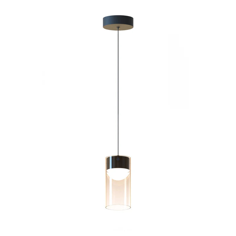 ET2 Contemporary Lighting E21181-05GM Modern LED Mini Pendant Integrated Light - Finish: Amber