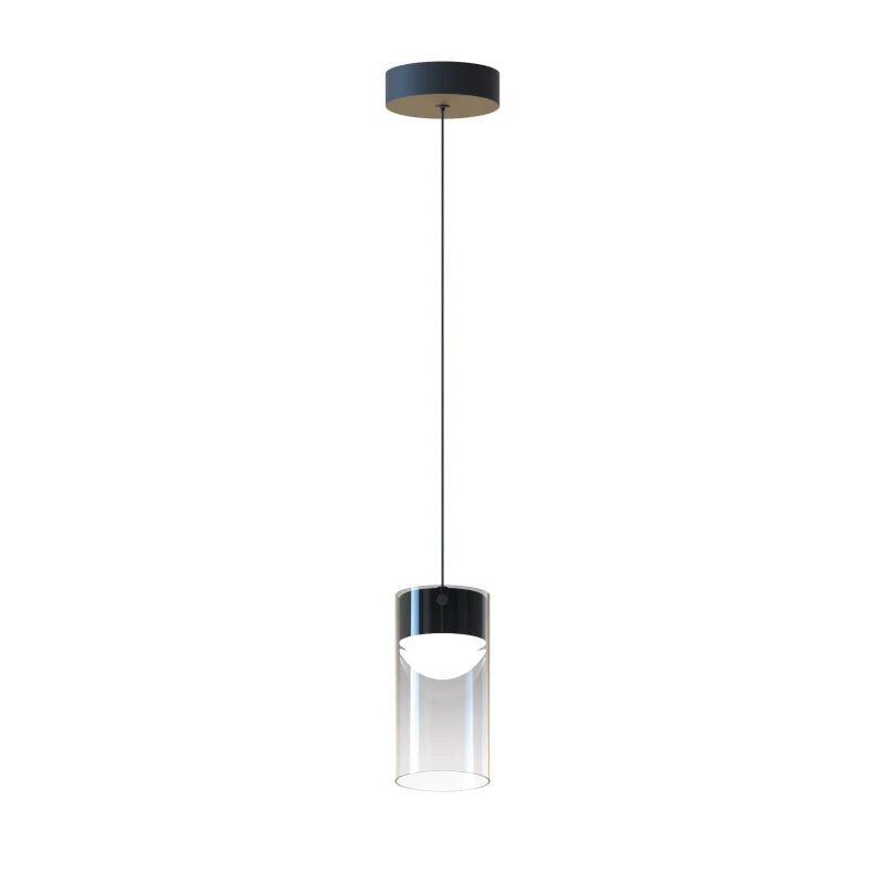ET2 Contemporary Lighting E21181-142GM Modern LED Mini Pendant Integrated Light - Finish: Graduating Smoke