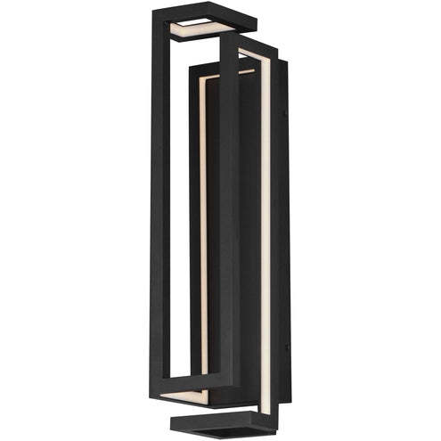 ET2 Contemporary Lighting E21263-BK Penrose LED 8.5 inch Black Wall Sconce Wall Light
