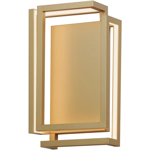 ET2 Contemporary Lighting E21269-GLD Penrose LED 12 inch Gold Wall Sconce Wall Light