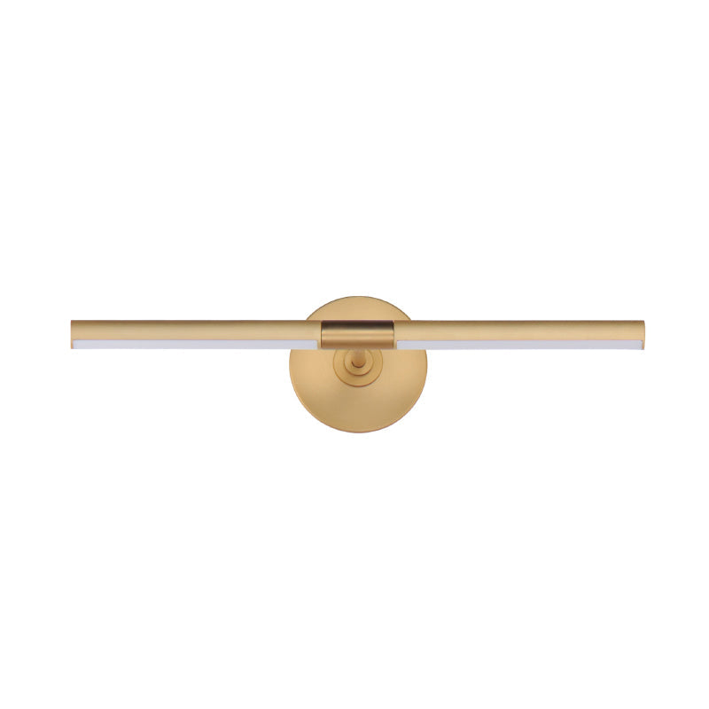 ET2 Contemporary Lighting E21351-GLD Dorian 18" 1-Light LED Wall Picture Light - Color Temperature: 3000K - Finish: Gold