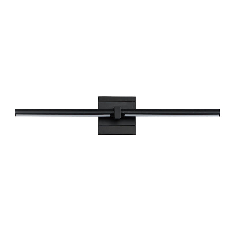 ET2 Contemporary Lighting E21352-BK Dorian 22" 1-Light LED Wall Sconce Light - Color Temperature: 3000K - Finish: Black