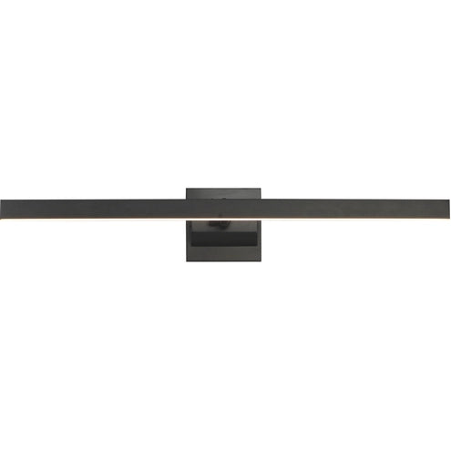 ET2 Contemporary Lighting E21433-BK Pasha LED 12 inch Black Wall Sconce Wall Light
