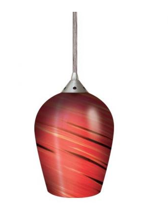 Elco Lighting E21MA GU5.3 Bi-Pin Low Voltage Pendant, Wattage 50W, Voltage 12V, Mars Finish