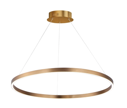 ET2 Contemporary Lighting E22726-GLD Groove WiZ LED 31.5 inch Gold Single Pendant Ceiling Light