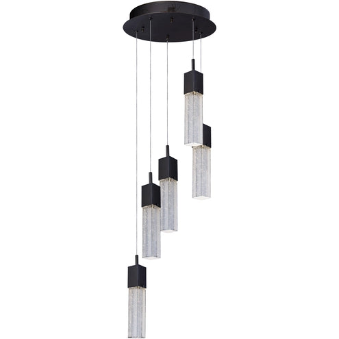 ET2 Contemporary Lighting E22765-89BZ Fizz III LED 13.75 inch Bronze Multi-Light Pendant Ceiling Light