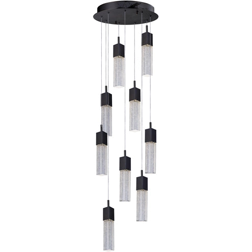 ET2 Contemporary Lighting E22769-89BZ Fizz III LED 15.75 inch Bronze Multi-Light Pendant Ceiling Light
