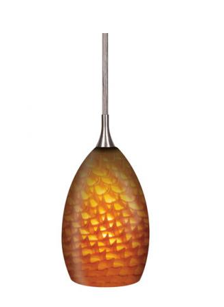 Elco Lighting E22AT GU5.3 Bi-Pin Low Voltage Pendant, Wattage 50W, Voltage 12V, Athena Finish