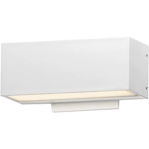 ET2 Contemporary Lighting E23219-WT Blok LED 3.75 inch White Outdoor Wall Mount Light