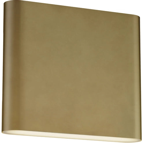 ET2 Contemporary Lighting E23235-NAB Spartan LED 7.75 inch Natural Aged Brass ADA Wall Sconce Wall Light